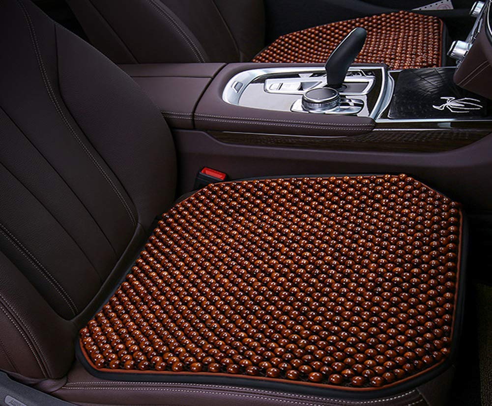 Office Chair Seat Cover Summer Car Seat Cushion Wood Beaded Car
