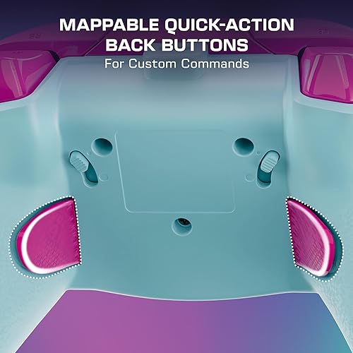 Miniatura 6 de Turtle Beach Rematch Advanced Wired Gaming Controller Licensed for Xbox Series X S, Xbox One, Windows PC - Glow, Remappable Buttons, Hair Triggers