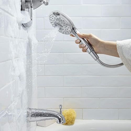 Vista 31 de American Standard 9035154.278 Spectra Plus - Ducha de mano de mano con 4 funciones, 2.5 GPM, bronce legado Bronce (Legacy Bronze)