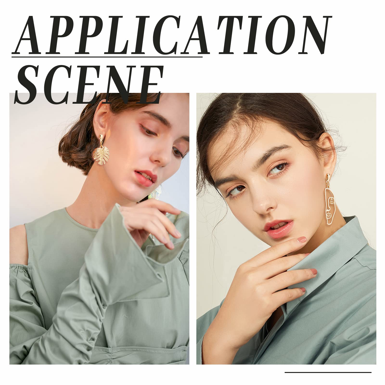 Beebeecraft 1 Boîte De 20 Breloques En Or Plaqué Or 18 Carats