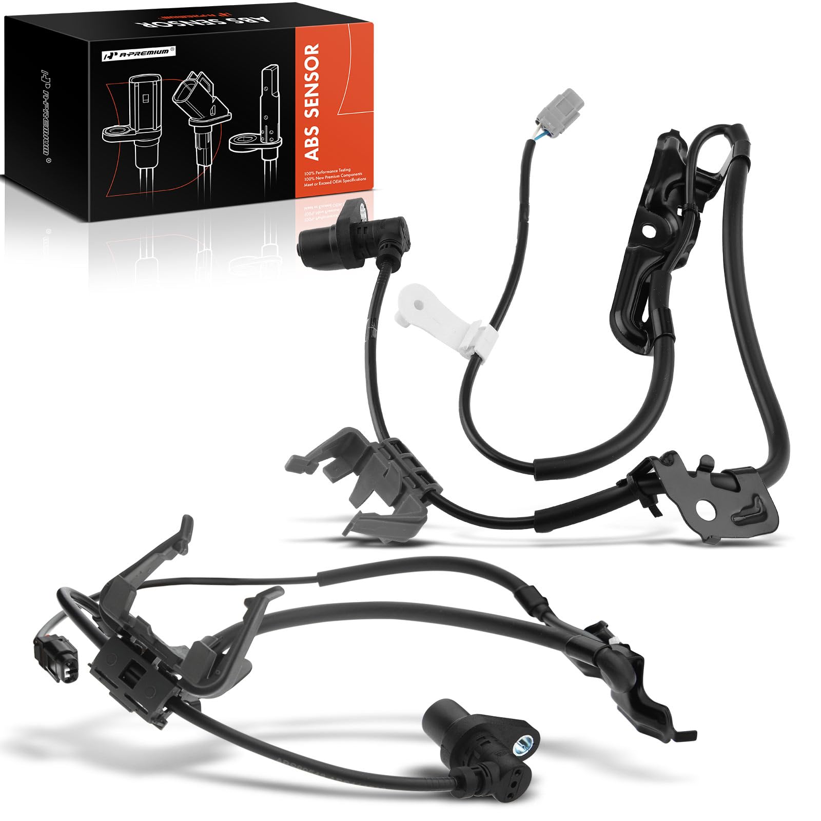 HARDY YMAME 6’8” #3 2pcs Amazon.com: A-Premium ABS Wheel Speed Sensor Compatible with