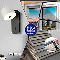 Vista 30 de Art3d - 48 juegos de cinta adhesiva de velcro de 3 pulgadas x 1 pulgada, tira adhesiva de doble cara, resistente, color blanco