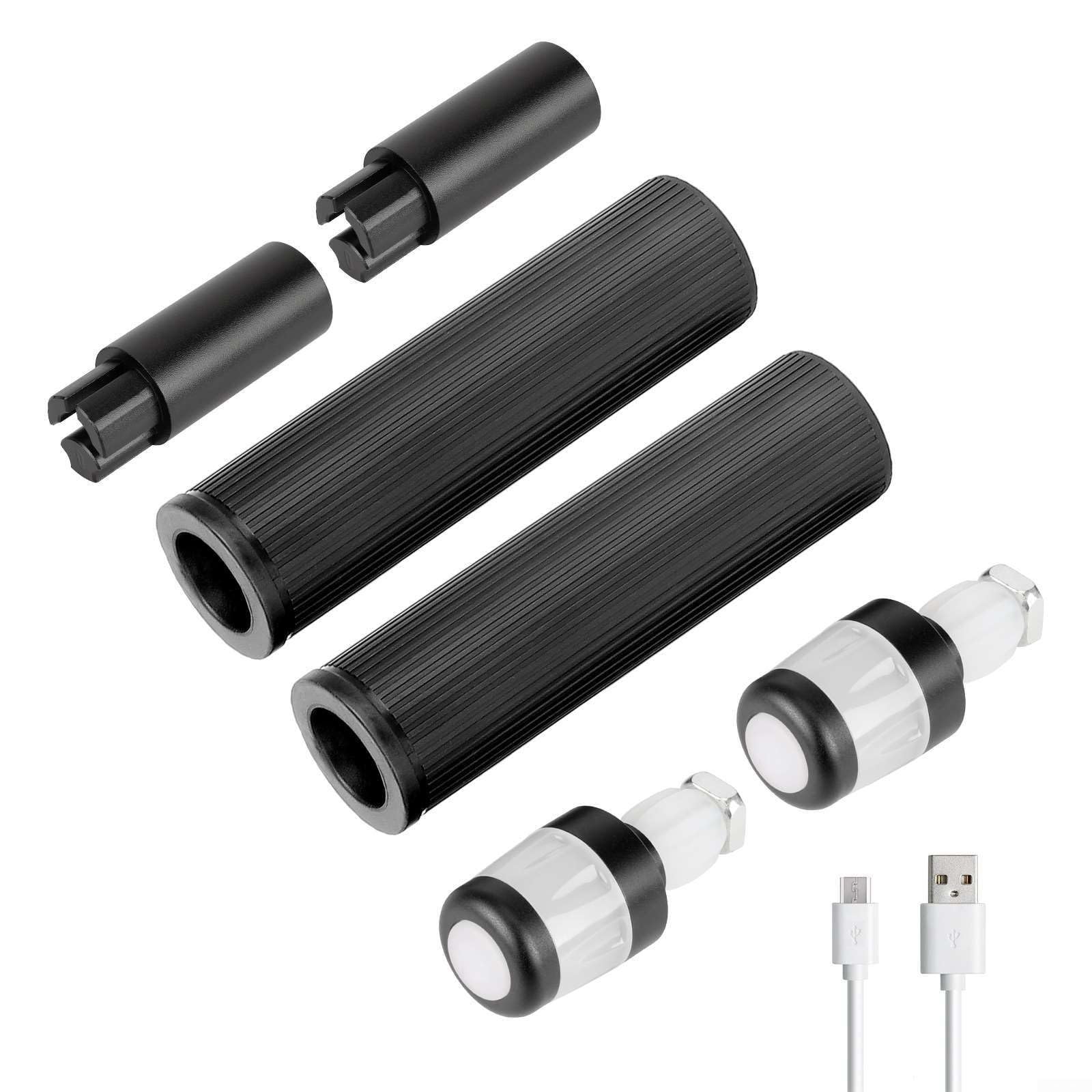 Tige d'extension en ABS avec poignée en silicone antidérapante