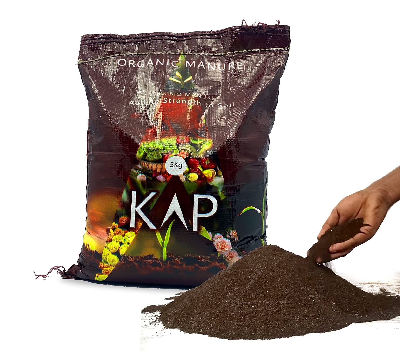 KAP Organic Bio Manure For Home&Kitchen Garden Plants-5 Kg,Powder (B095SWQ6JW) Amazon Price History, Amazon Price Tracker