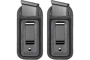 Premium 2-Pack Universal Magazine Holster for Concealed Carry: Your Ultimate IWB Mag Retention Solution