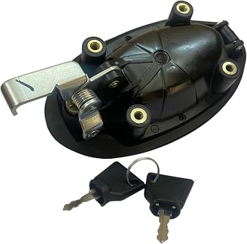 JCB Backhoe Parts - 3CX Handle Left Hand Door with 2 Keys Part no. 332/A3731 331/31709 331/43118