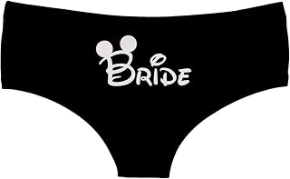 AWESOMETIVITY Bachelorette Bride Hipster Panties- Bridal Lingerie Gifts, XS-XXL