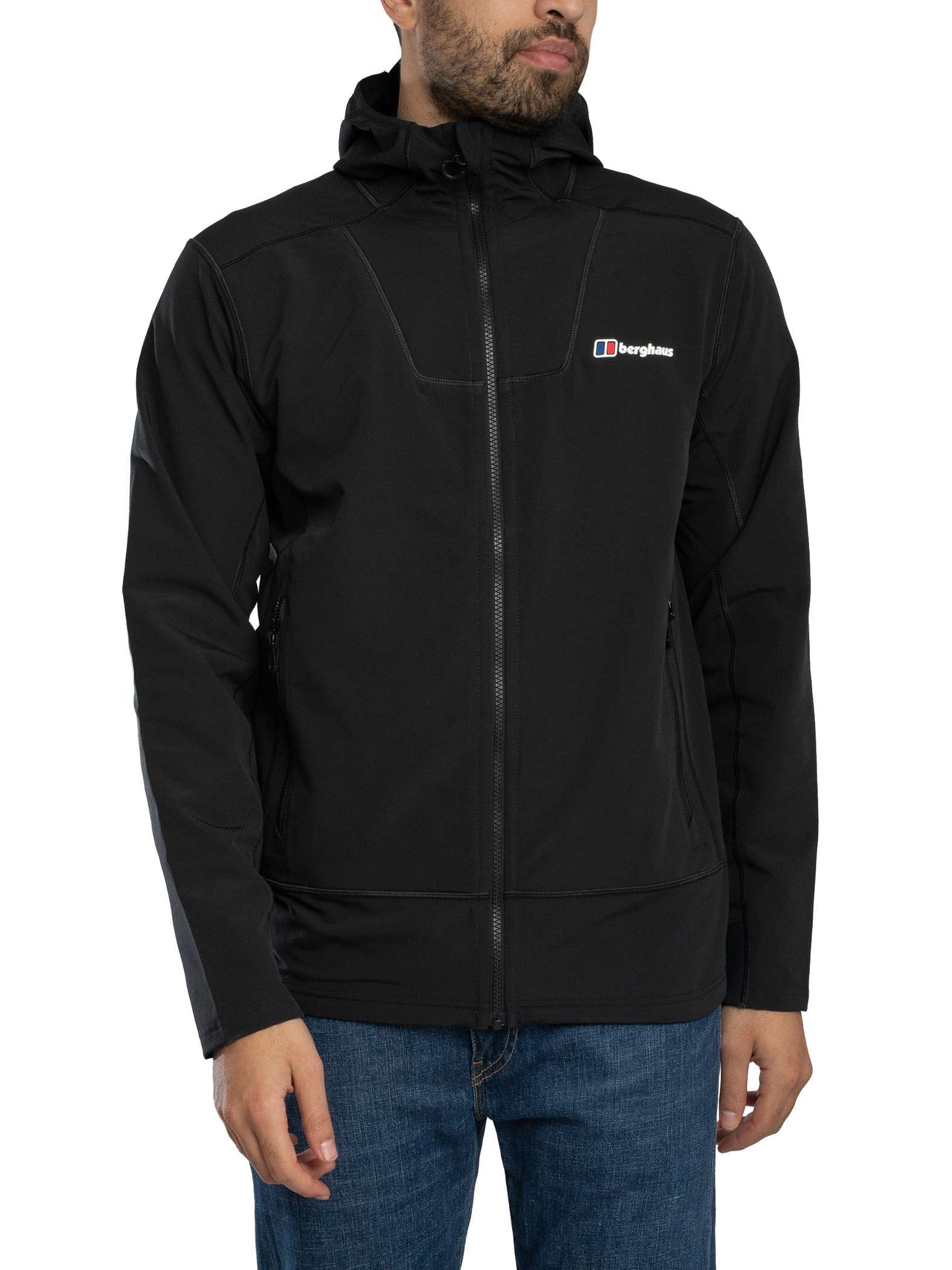 Berghaus Men's Black Greenbank Lightweight Jacket, L