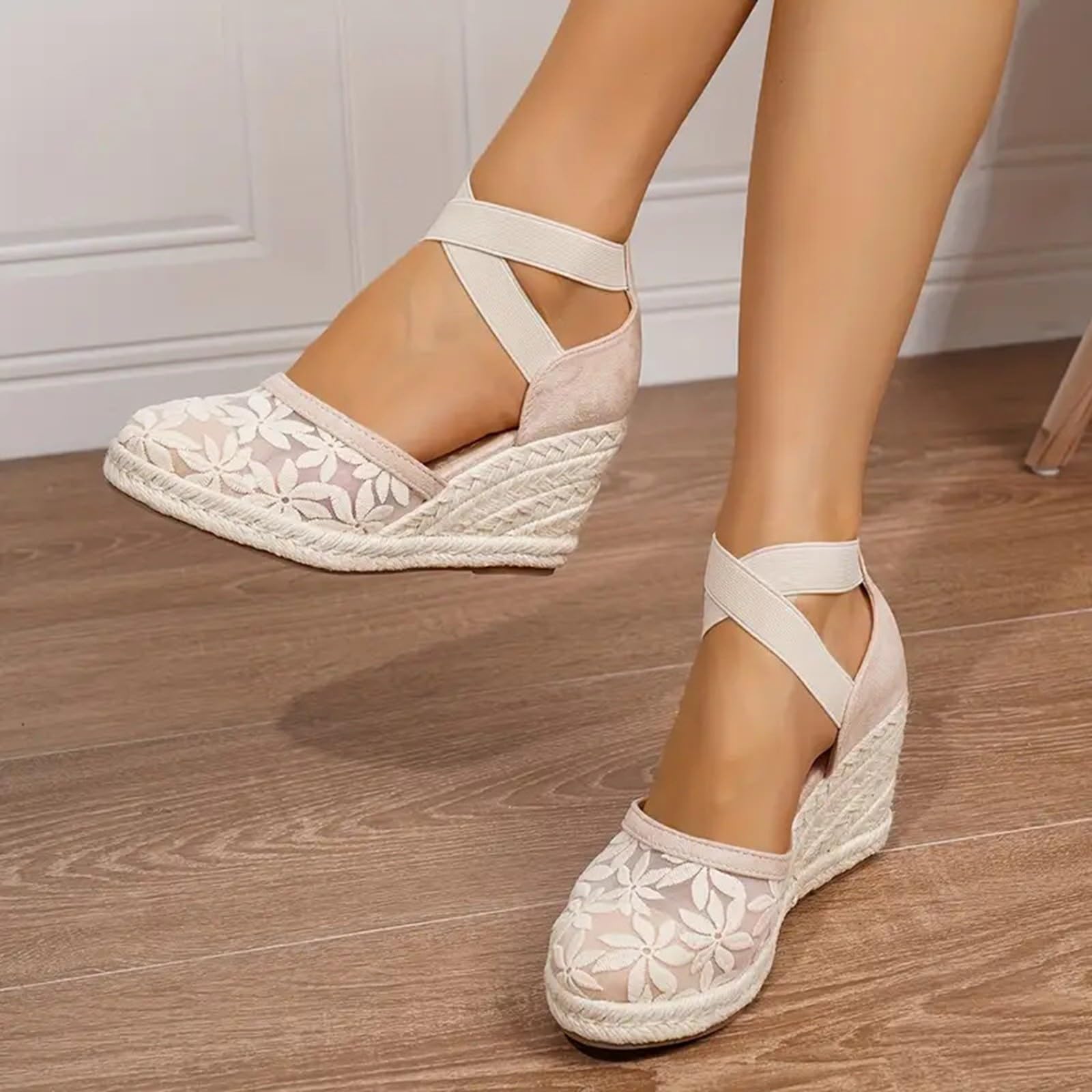 Generico Sandales De Marche Femme Confortables LéGèRes AntidéRapantes Semelle Souple Respirantes Chaussures Femme éTé Mode Mules OrthopéDiques Pieds Larges Ville Plage