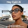 Lentes inteligentes con IA y cámara de 8 MP, asistente de voz, audio de oído abierto, traducción en tiempo real, lentes de sol para grabar videos de vida y trabajo (fotocromáticos) 7