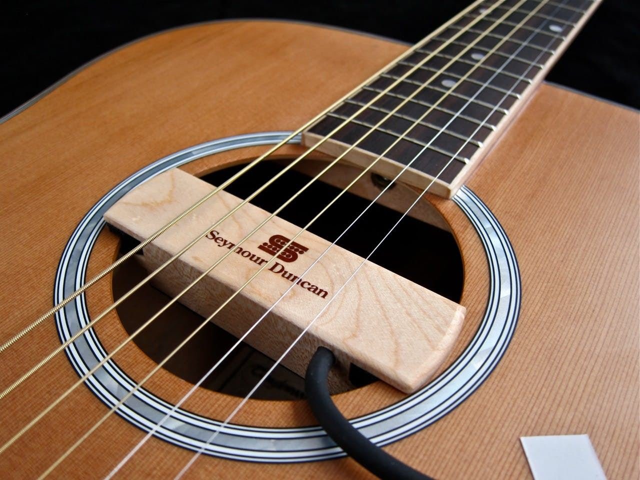 Seymour Duncan SA-3SC Walnut - Pastilla para guitarra eléctrica para guitarra acústica