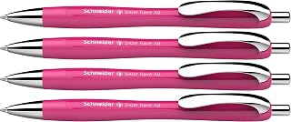 Schneider Slider Rave XB Kugelschreiber, 4 Stück, Kräftiges Pink