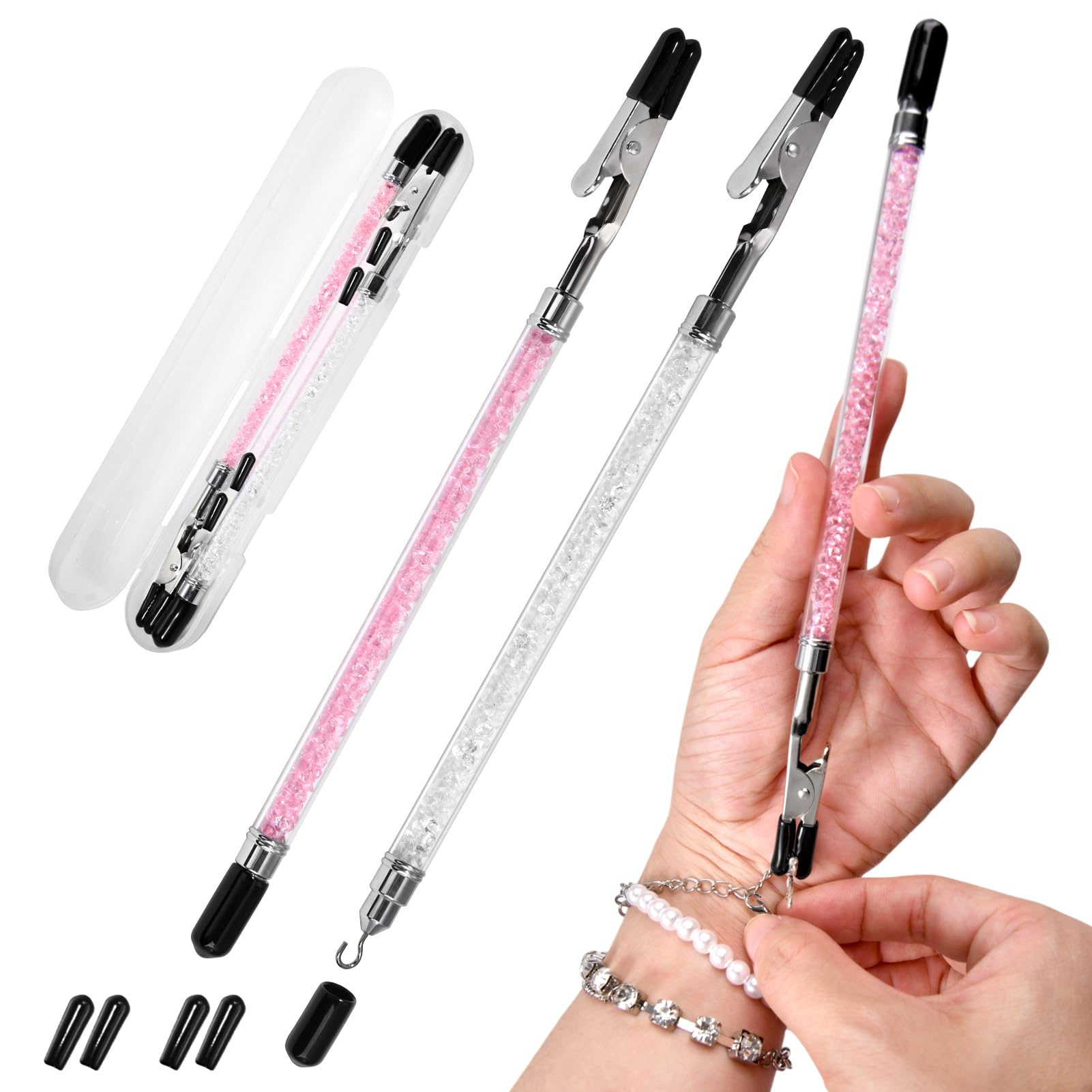 Outil d'aide pour bracelet et fermoir à bijoux fermeture rapide