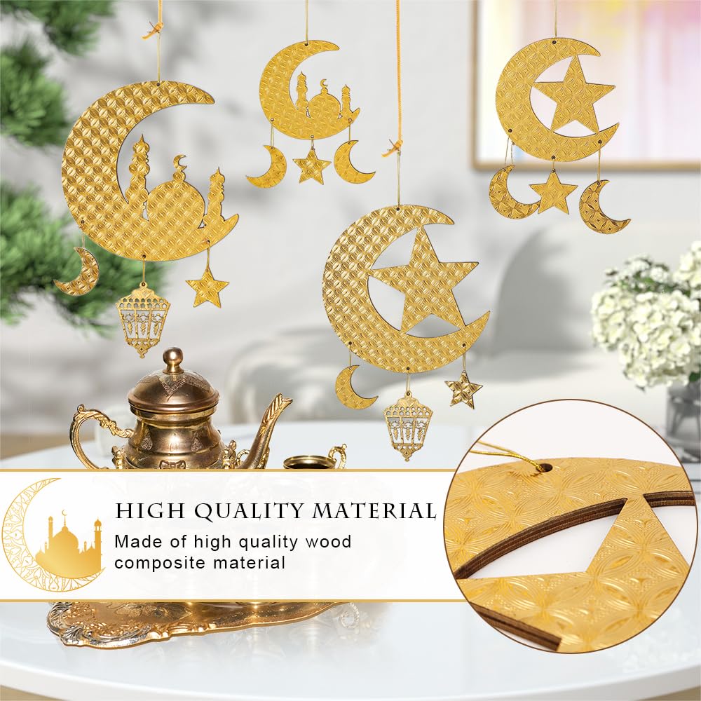 Eid Mubarak Hangende Decoratie 2026 – Ramadan & Eid Al Adha Decor – Islamitische