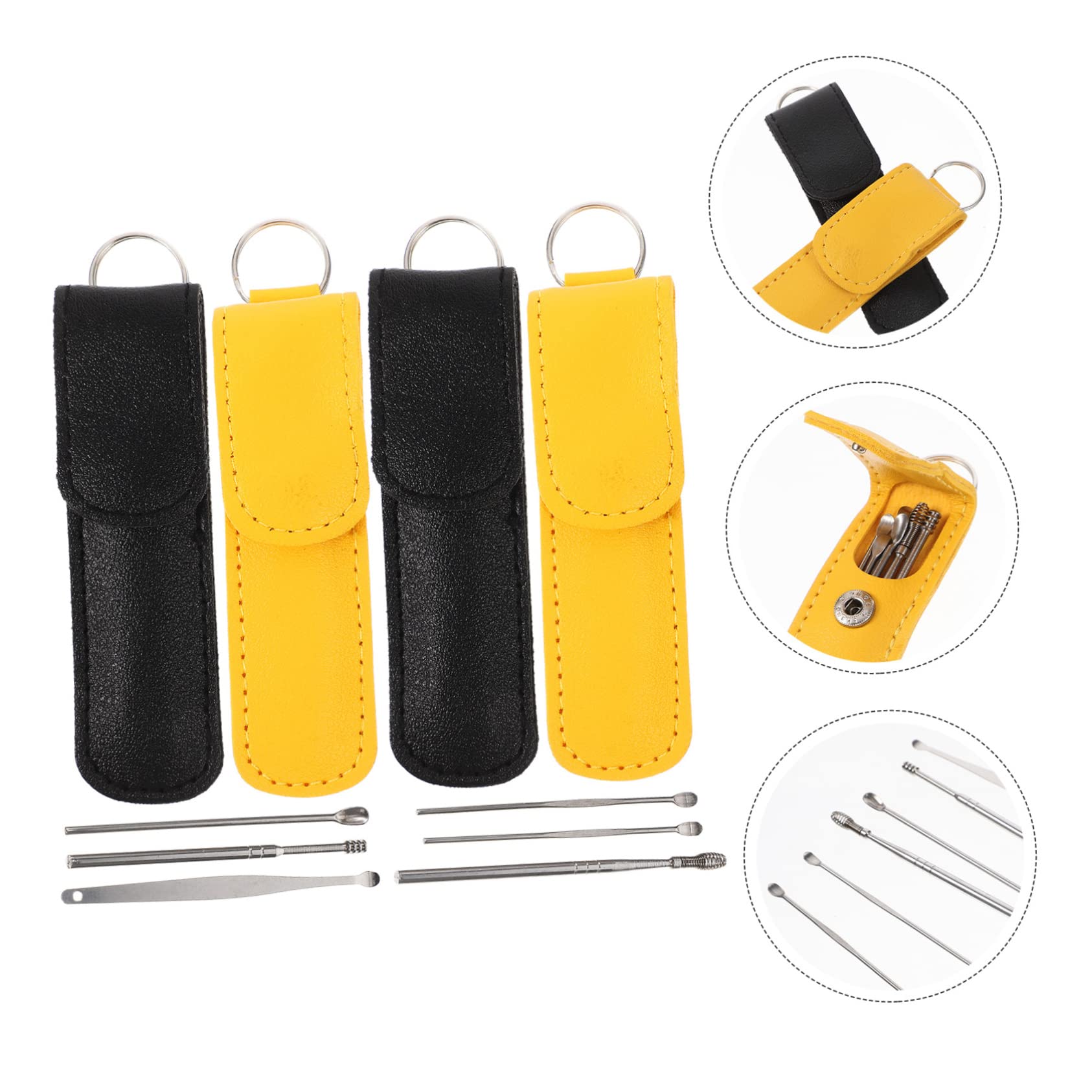 KESYOO Sets Long-Lasting Earwax Remover Set and Easy to Use for Home and Travel
