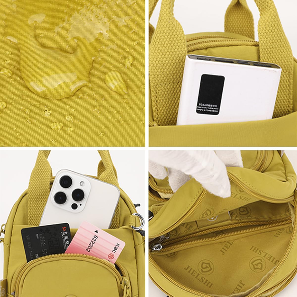 Women‘s Mini Backpack Purse Casual Lightweight Waterproof Durable 7 Inch Small Travel Daypack - Image 5