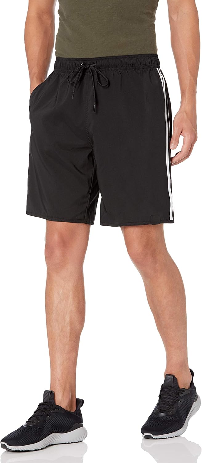 adidas Classic-Length 3-Stripes Swim Shorts Men's
