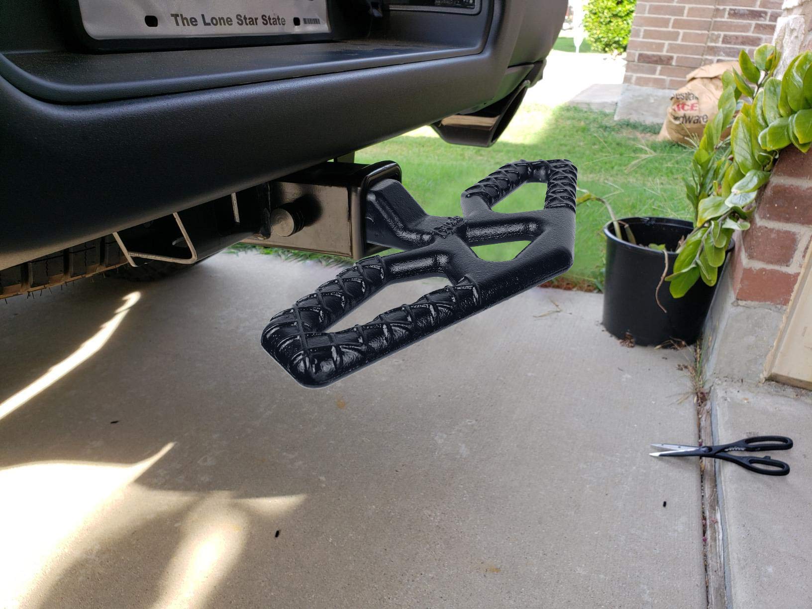 Eapele Tow Hitch Step for 2 inch Receivers, Solid Steel Construction