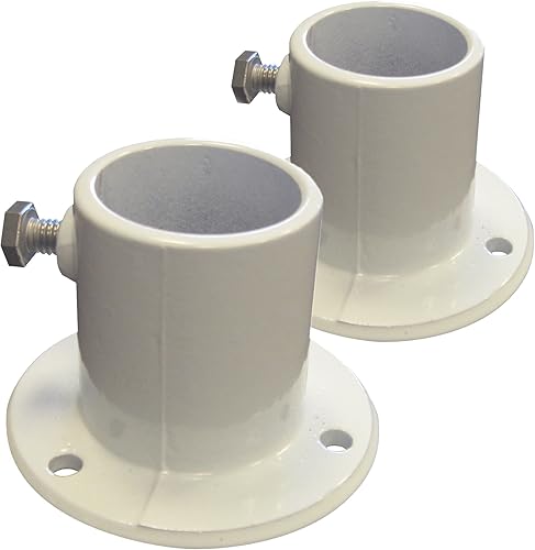 Vista 14 de Blue Wave NE1175 Escalera resistente para alberca, color blanco.