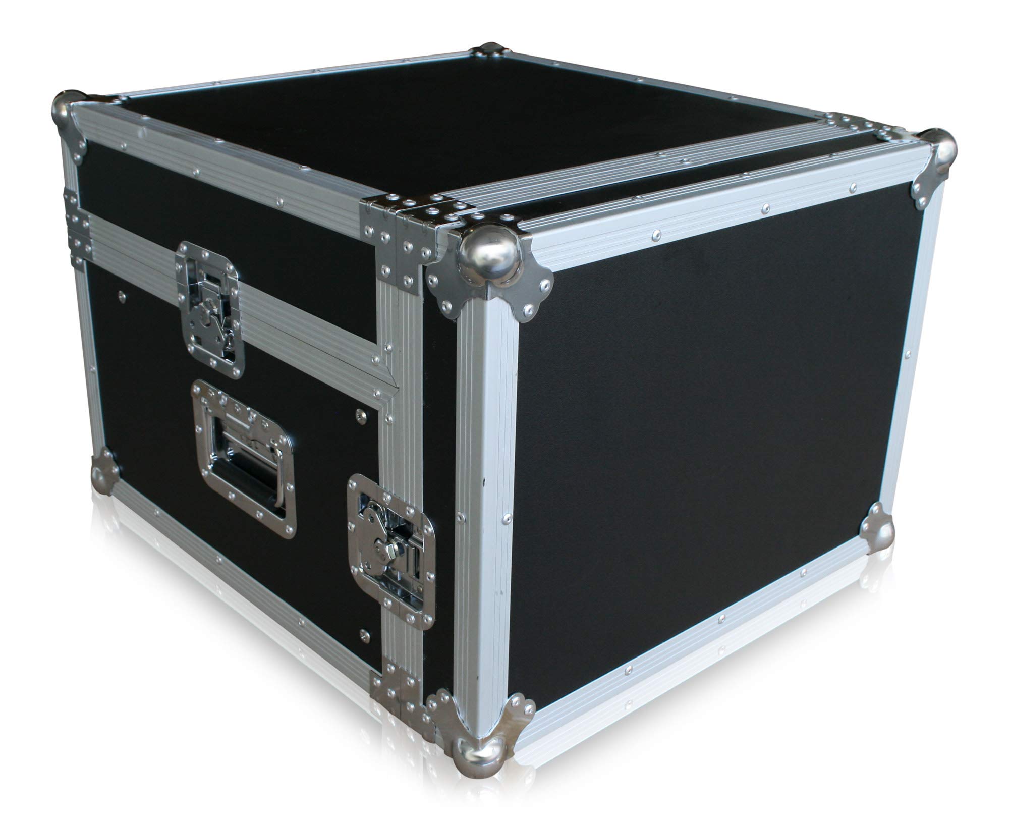 Winkelrack 6/10 HE mit Notebookablage Flightcase Laptop