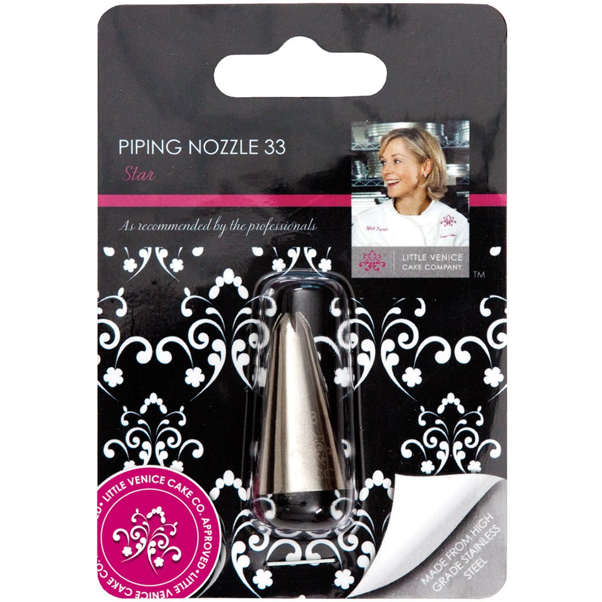 DOCrafts Little Venice Cake Piping Nozzle #33-Star