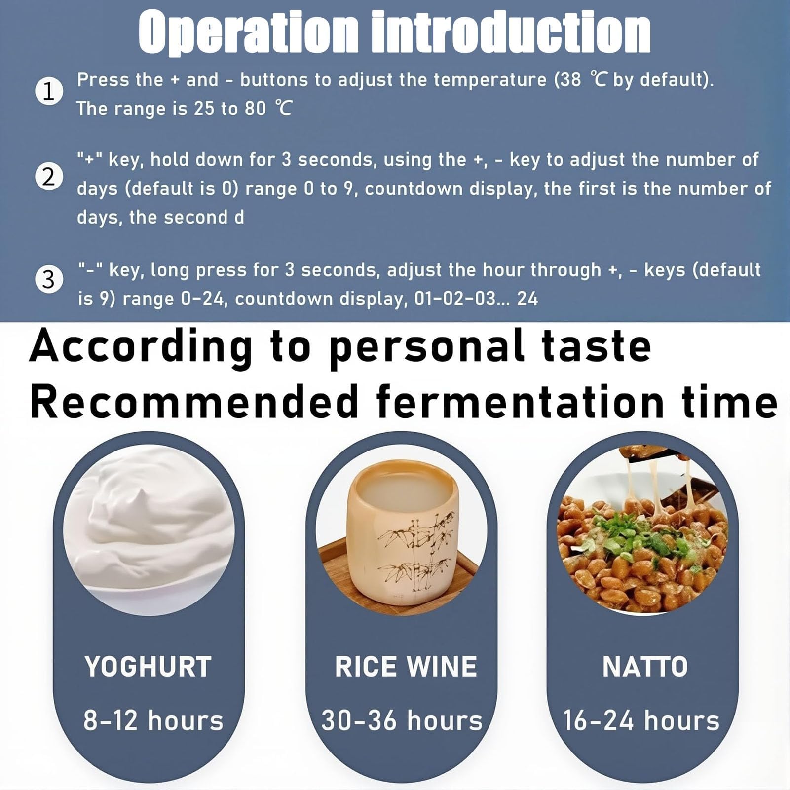 Yogurtera Comercial 8l/12l, Máquina De Fermentación De Acero Inoxidable