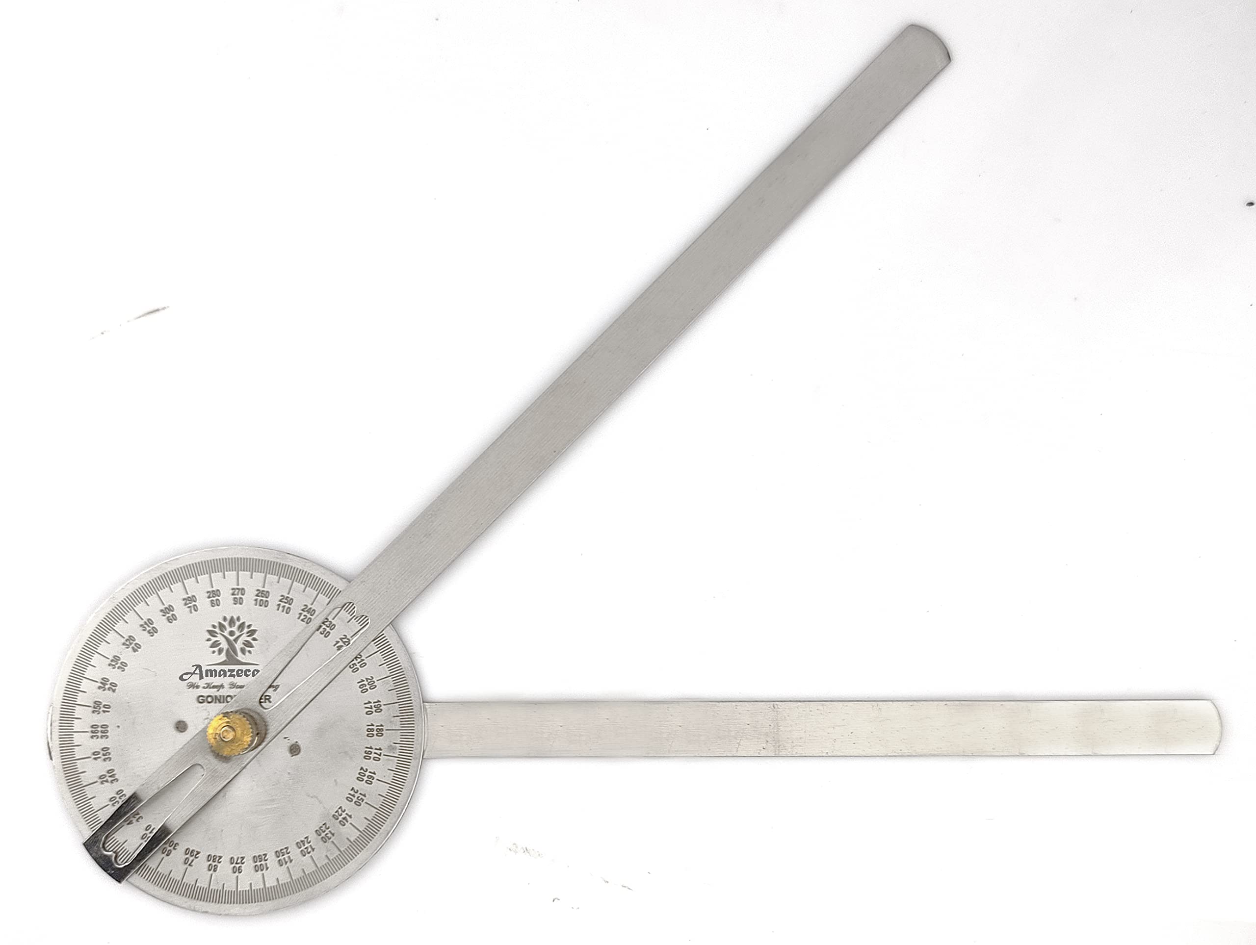 Amazecare Stainless Steel Goniometer Set Of 1 Pcs Medical Goniometer (20 cm) (LARGE) (B0C24DGP9C) Amazon Price History, Amazon Price Tracker
