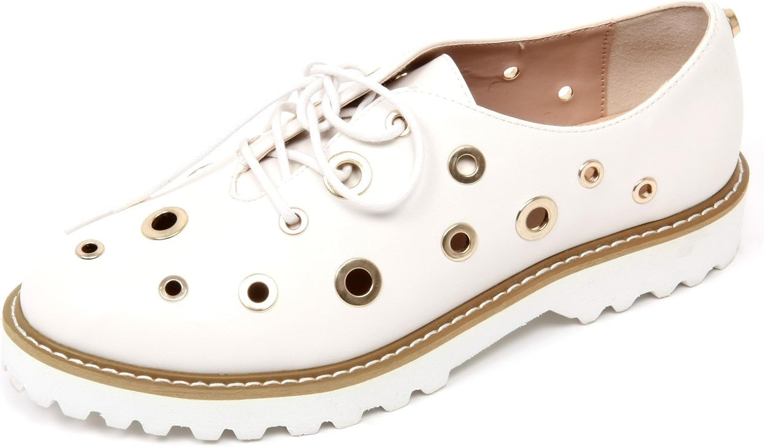 Gaudi C6868 Scarpa Donna Scarpe forata Bianco/oro Shoe Woman: Amazon.co.uk:  Shoes \u0026 Bags