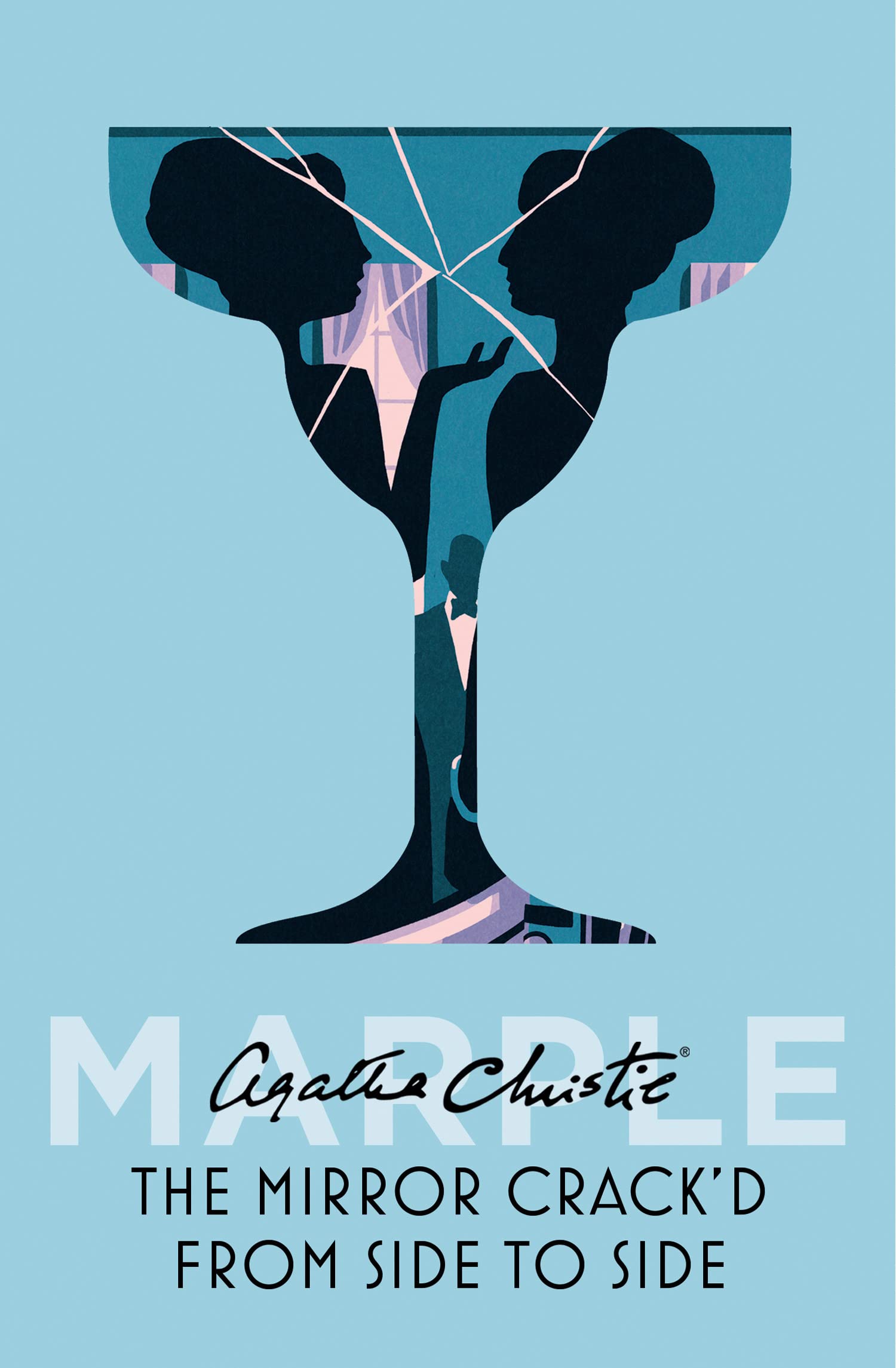 The Mirror Crackd From Side to Side Book 9 Marple by Agatha Christie HARDBACK
