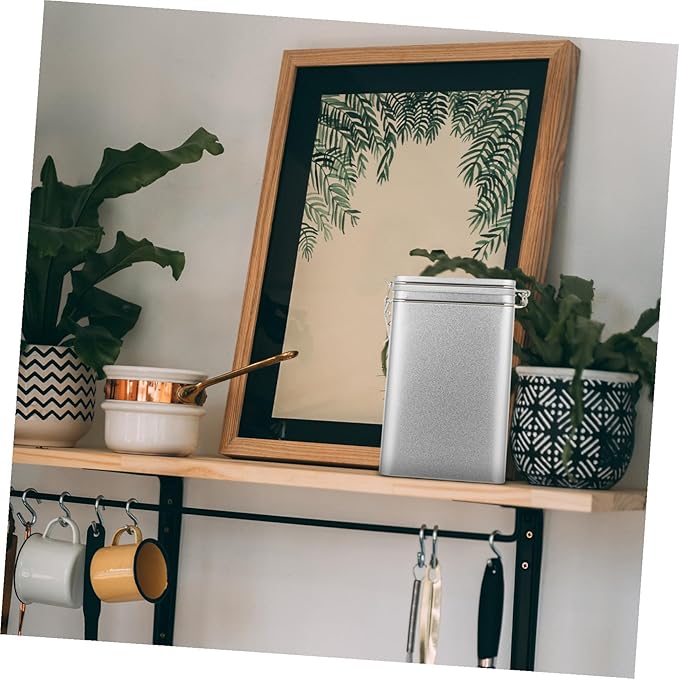 Contenedor de Almacenamiento de Café Hermético de Acero Inoxidable miniatura 5