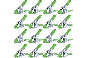 SWANLAKE 16PCS 6" inch Spring Clamp, Heavy Duty Spring Metal Spring Clamps,...