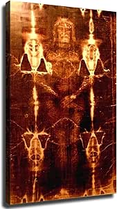 Jesus Christ Watchers In The Night Canvas Art - 24x36 Inch Religious Wall Decor