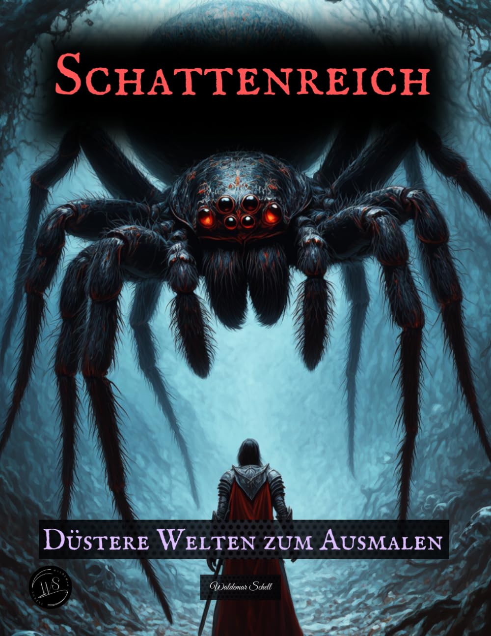 Schattenreich: Düstere Welten zum Ausmalen