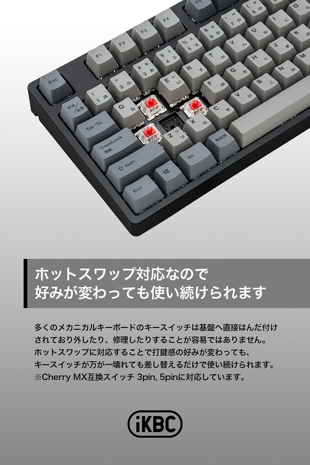 iKBC キーボード　箱あり 楽天市場】iKBC NEW POKER II コンパクト 60% メカニカル