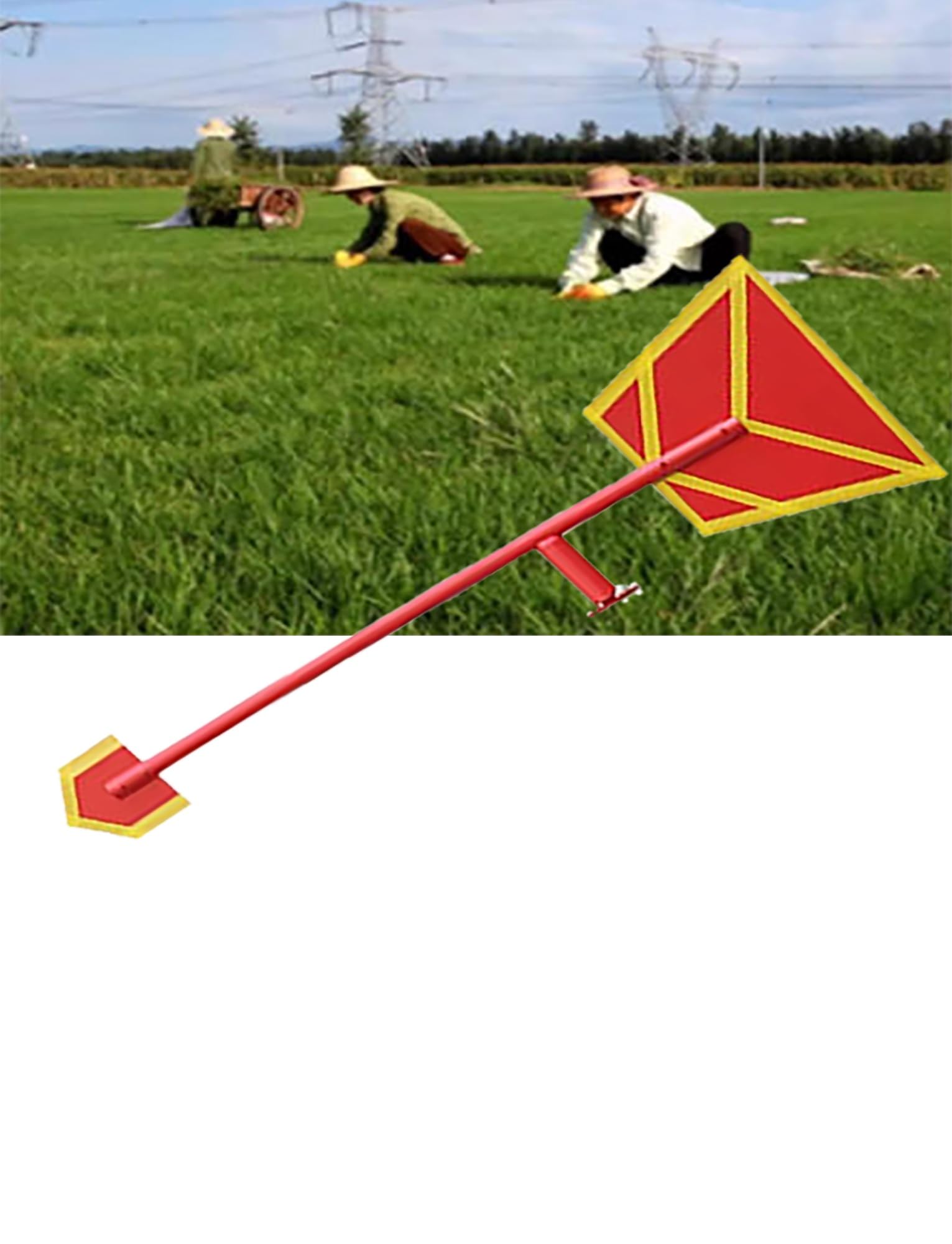 Veleta de acero inoxidable de diseño duradero e indicador meteorológico