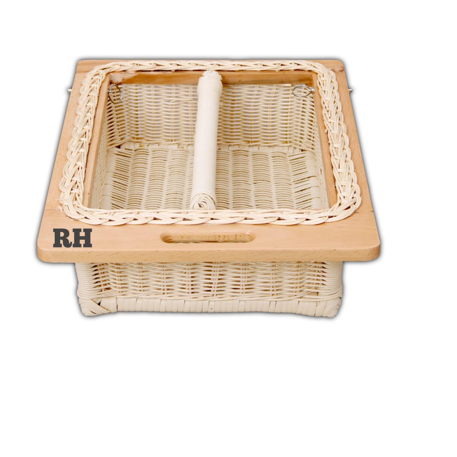 Wicker Basket for Kitchen Storage - Durable & Easy to Clean -2