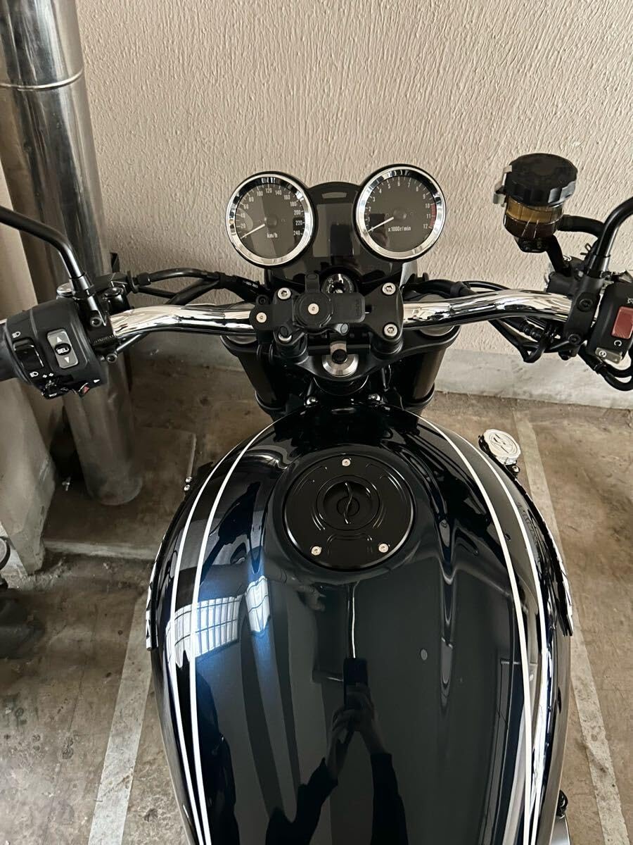 Amazon | Z900RS タンクキャップ クイックオープン アルミCNCビレット