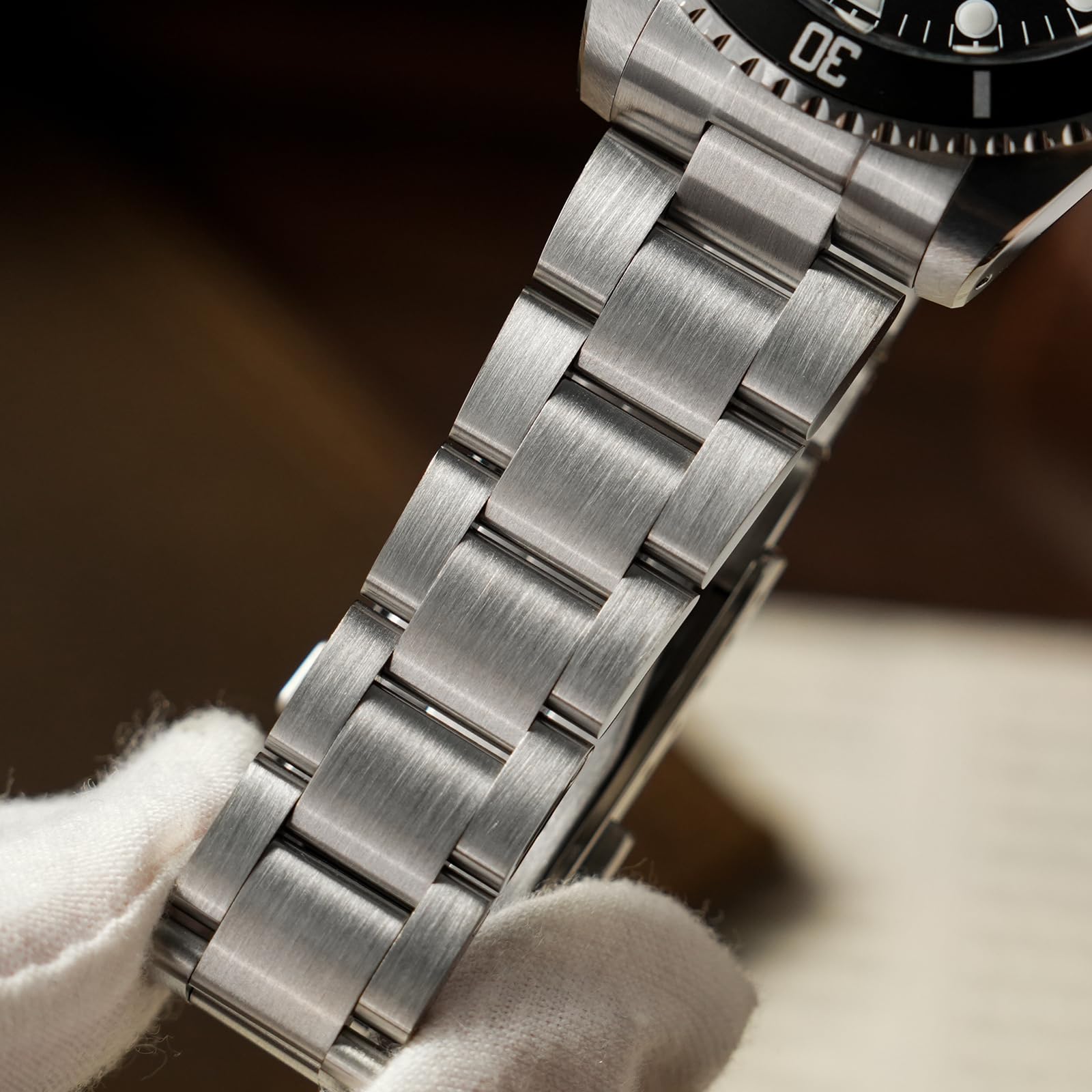 watchdives WD5513P Vintage Sub Taucheruhr für Herren, PT5000 PT5004 Automatik Mechanische Luxus Taucheruhren, 40,7 mm Gewölbtes Saphirglas Armbanduhr, 20 Bar wasserdichte Taucheruhr