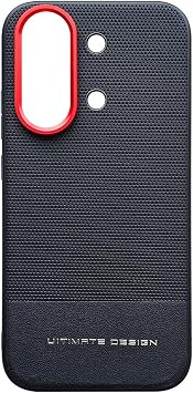 for Xiaomi Poco X8 Pro Max Case, Textured PU Leather Camera Protection Lightweight Shockproof Anti-Fingerprint Phone Cover Black, POCO X8 Pro Max