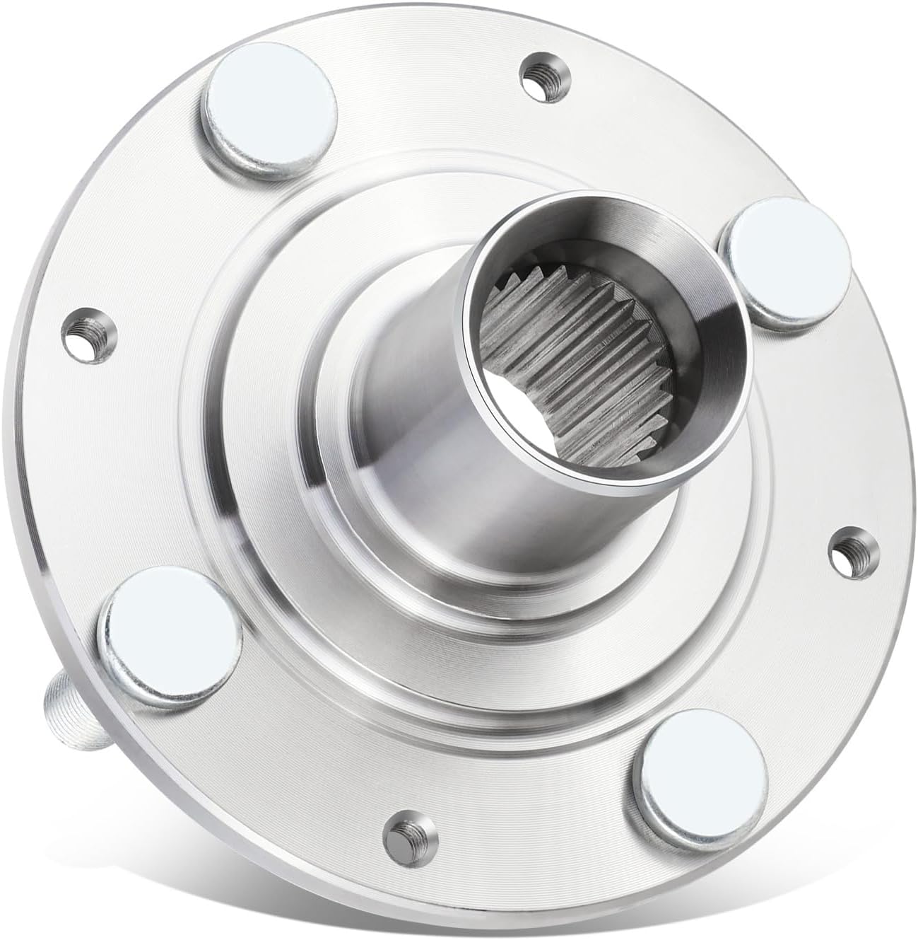 DNA MOTORING Front Wheel Hub Studs Assembly Compatible with 92-00 Honda Civic / 93-97 Civic Del Sol, OEM-WHA-0219, 44600-S04-980, 44600-SO4-980