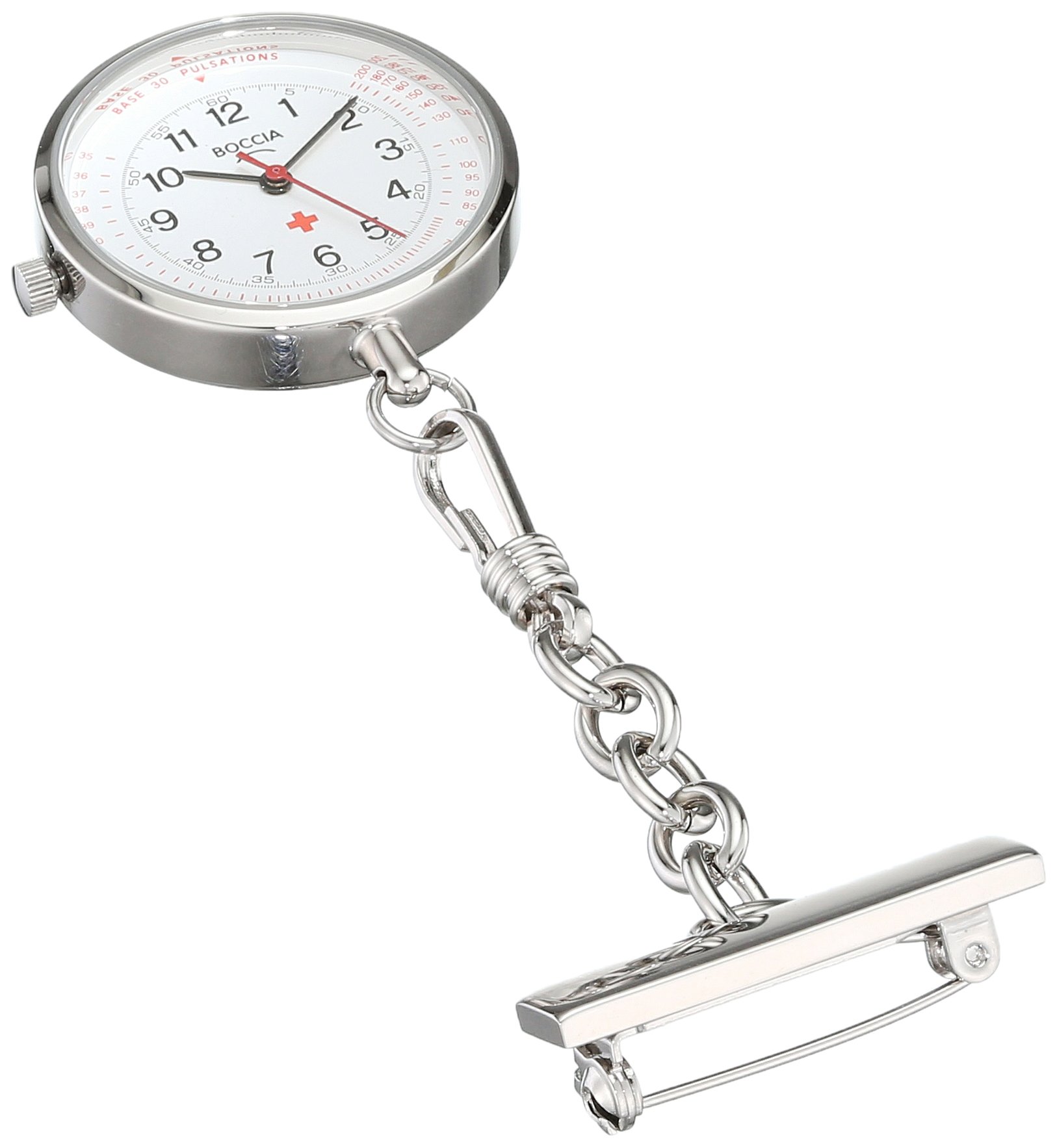 Boccia Unisex-Armbanduhr Analog Quarz Edelstahl 153-43