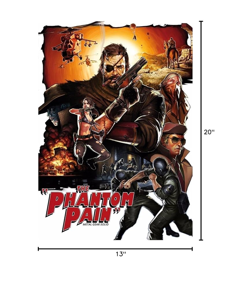 L GEAR SOLID 5 メタルギアソリッド ポスター L GEAR SOLID 5 メタルギアソリッド ポスター METAL GEAR SOLID