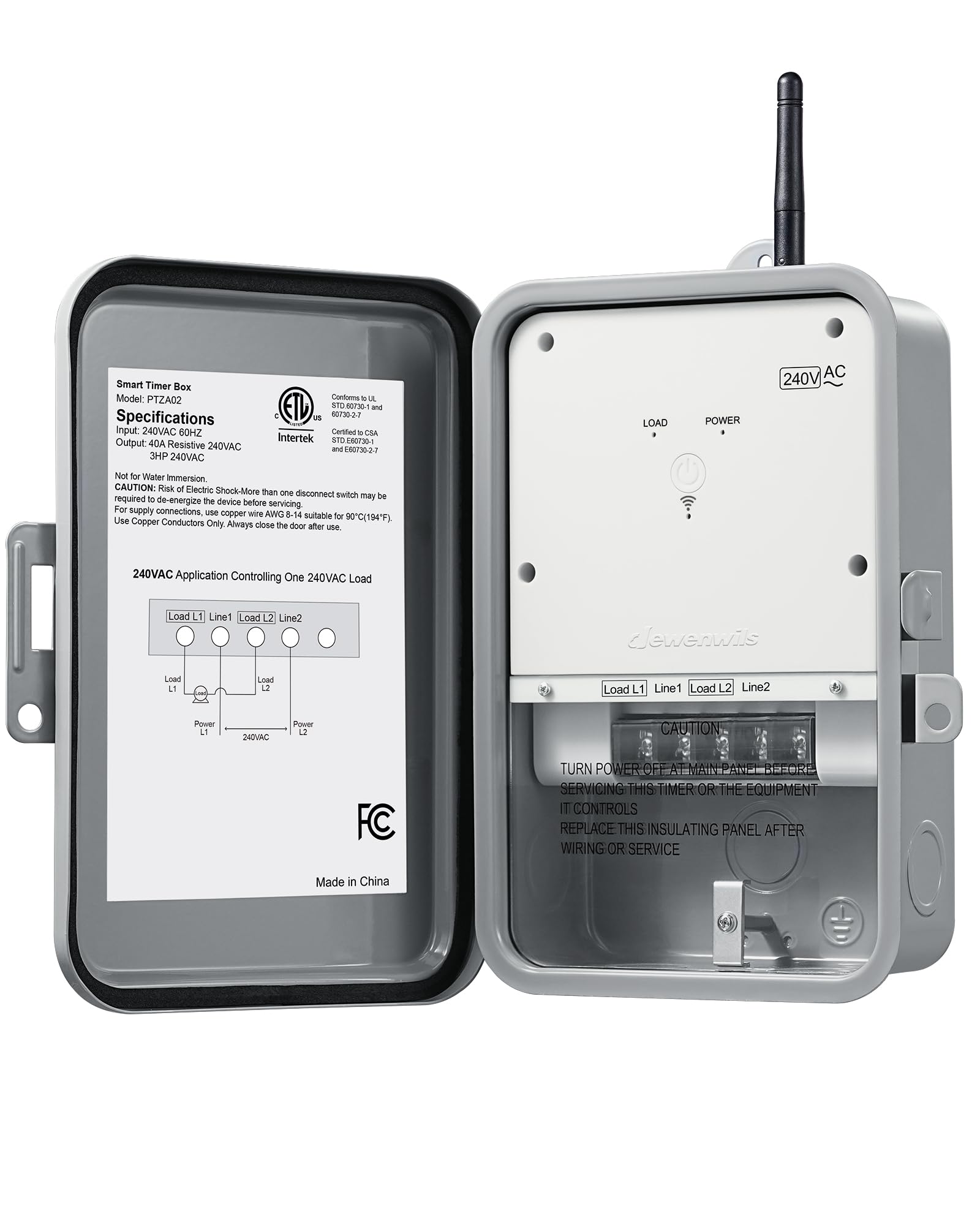 Amazon.com: DEWENWILS 800 Series Z-Wave Long Range Timer, Heavy