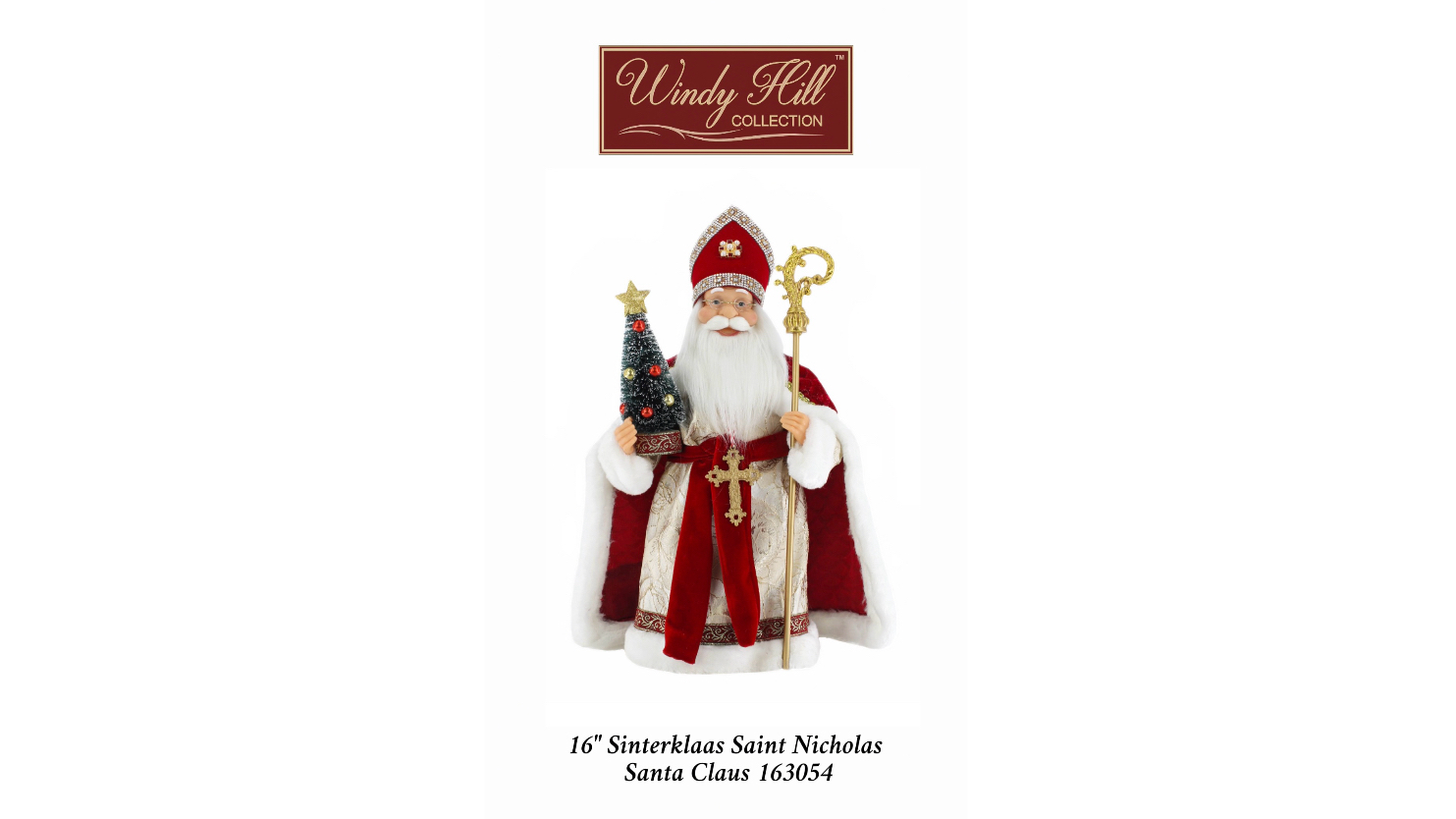 Amazon.com: Windy Hill Collection Netherlands Dutch Sinterklaas