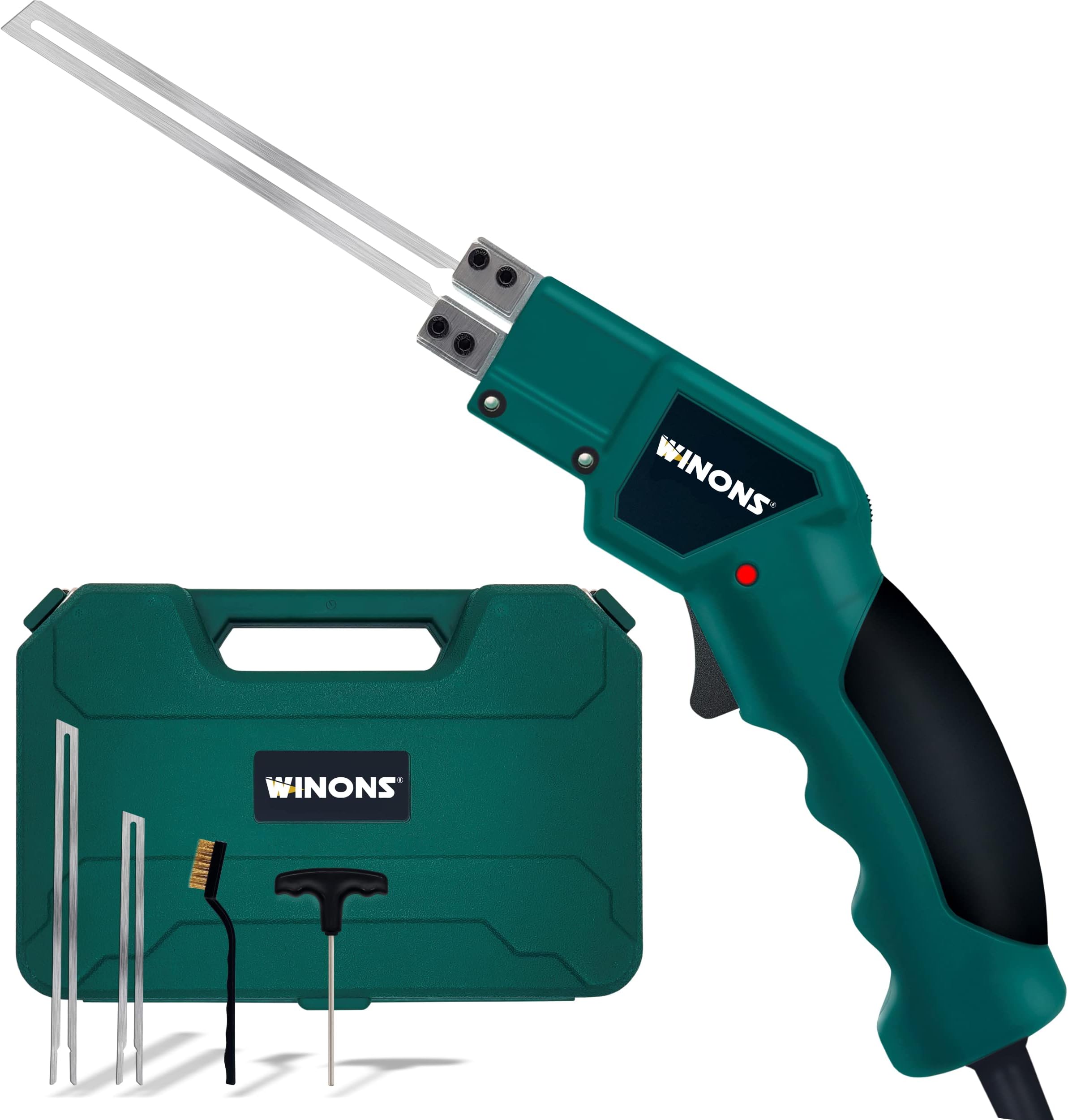 WINONS Hot Knife Foam Cutter with Innovative Passive Cooling System, WFC-0002 Pro Hot Wire Foam Cutter for Cutting Different types of Styrofoams and Foams (Kit of 5)