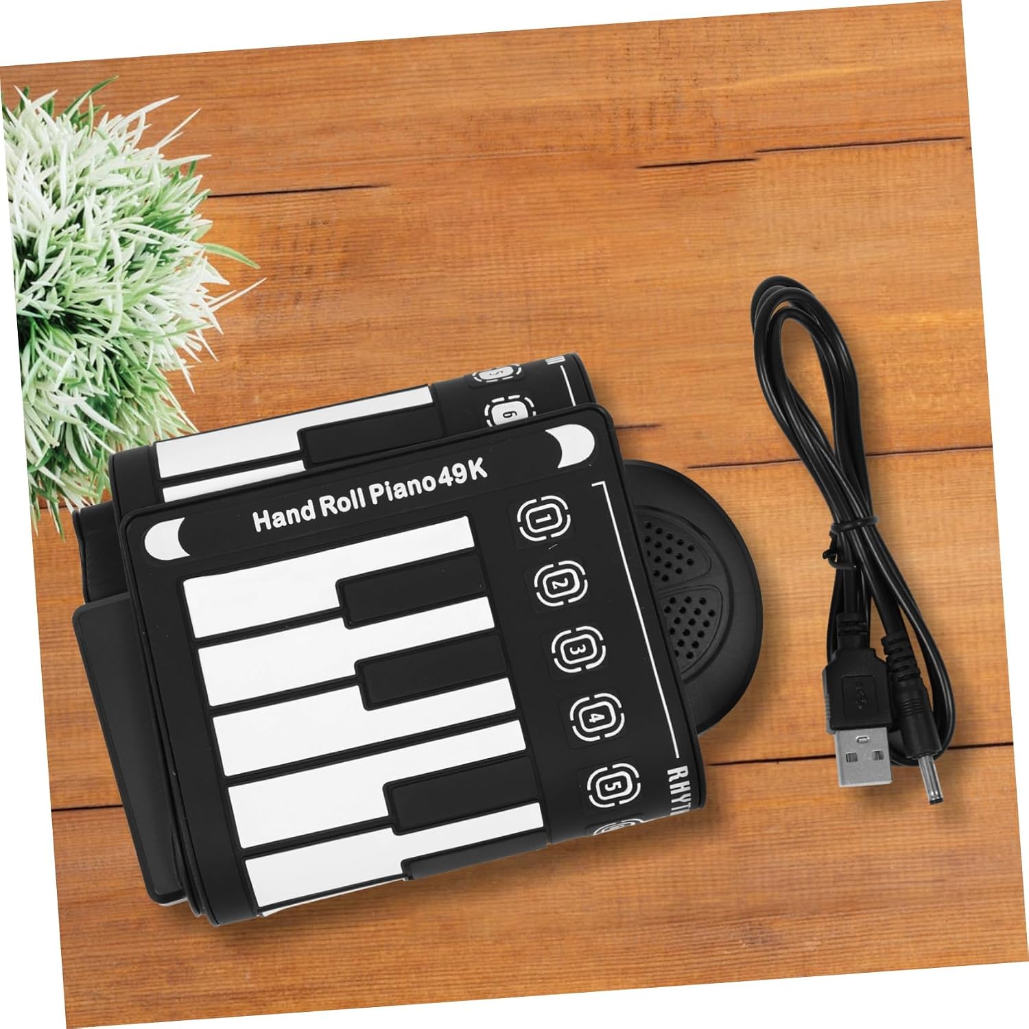 KESYOO Portable Hand Piano Digital Piano Key Weighted Keyboard Music Portable up