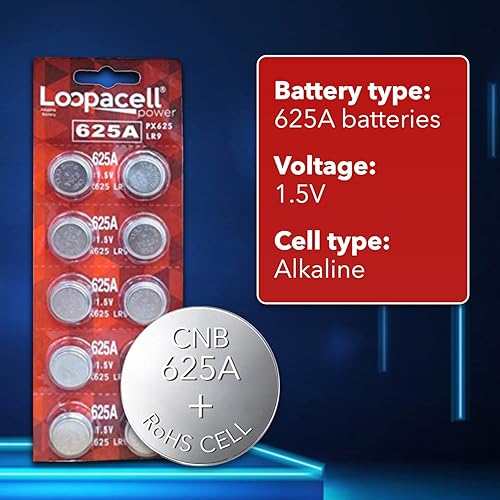 Miniatura 3 de Batería alcalina 625A PX625A LR9 V625U PX625 - Batería alcalina de 1.5 V de larga duración para medidores de luz alimentados por baterías, cámaras