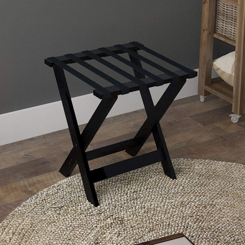 Luggage Racks Folding Luggage Rack Hotel Luggage Rack Land Folding Solid Wood Room Hotels Luggage Storage Rack,D