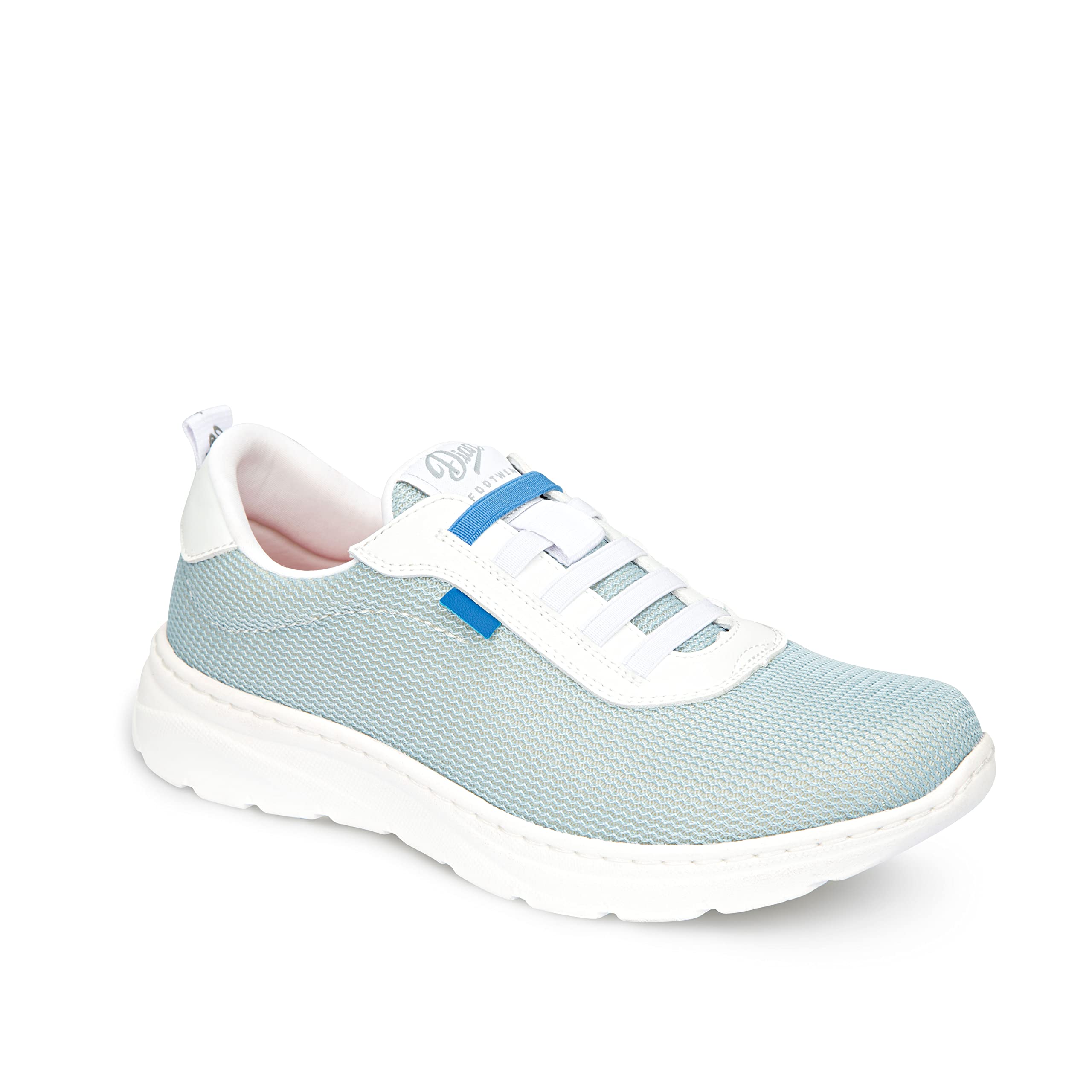DIAN - Alicante, Azul 39, Zapatilla de Trabajo para Sanidad y Hostelería Unisex en Colores, Plantilla Acolchada y Suela Antideslizante, Material Transpirable y Repelente a Líquidos