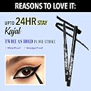 Blue Heaven Dramatic Eyes Essential Make-up Set - Black Eyeliner, 24Hr Stay Kajal, Micellar Cleansing Water, Lash Twist Mascara, 141ml + 0.30g gallery image